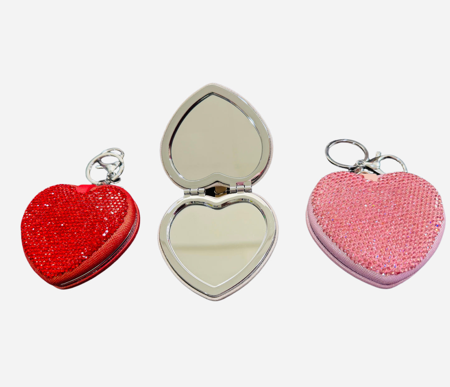 Bling Heart Mirror