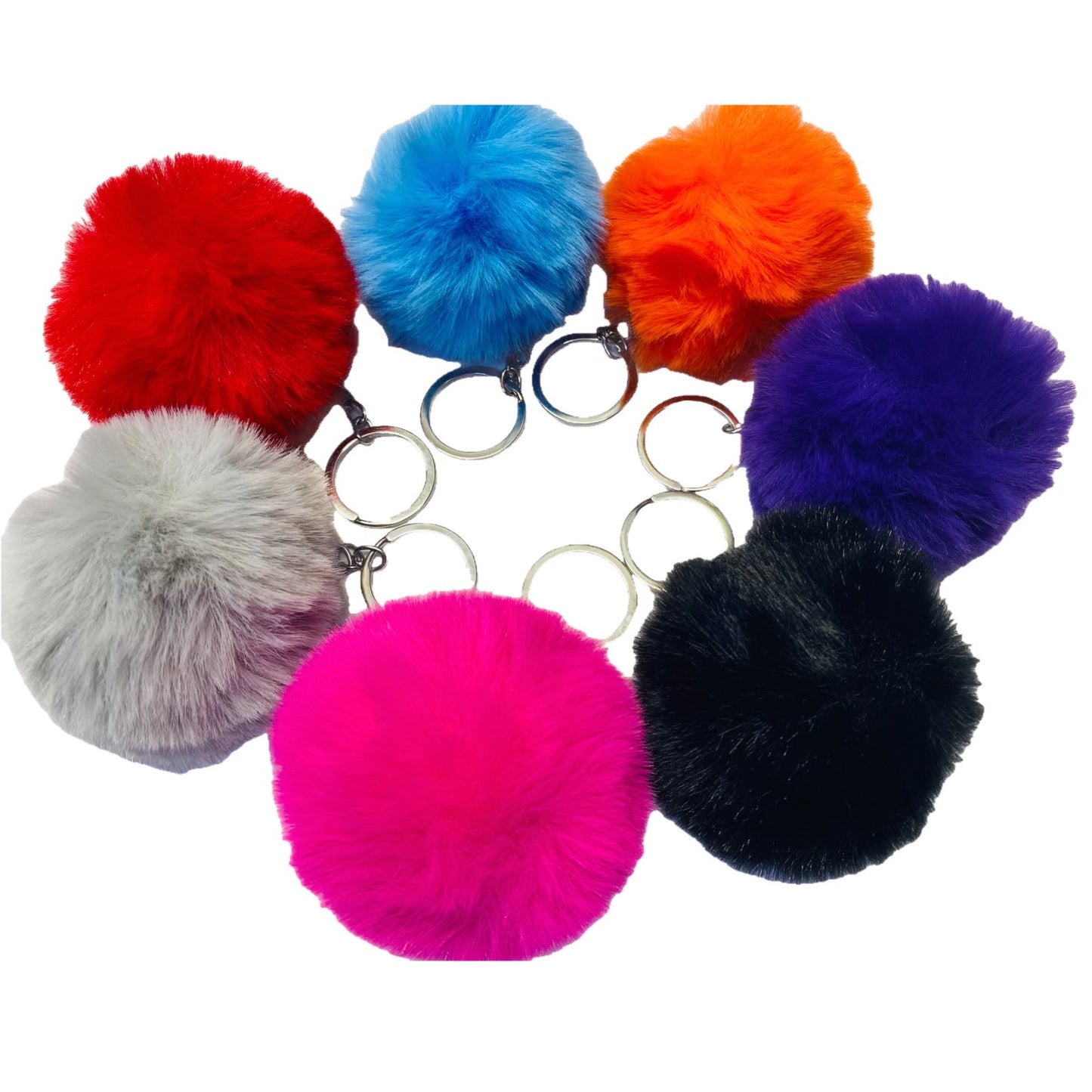 Create Your Own Silicone Bead Safety & Accessory Keychain Set Color Mixture!