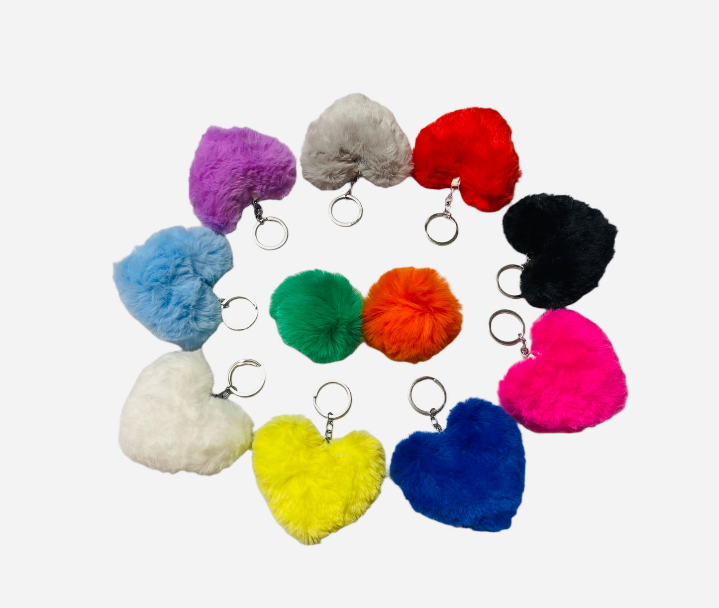 Pattern and Solid Pompoms