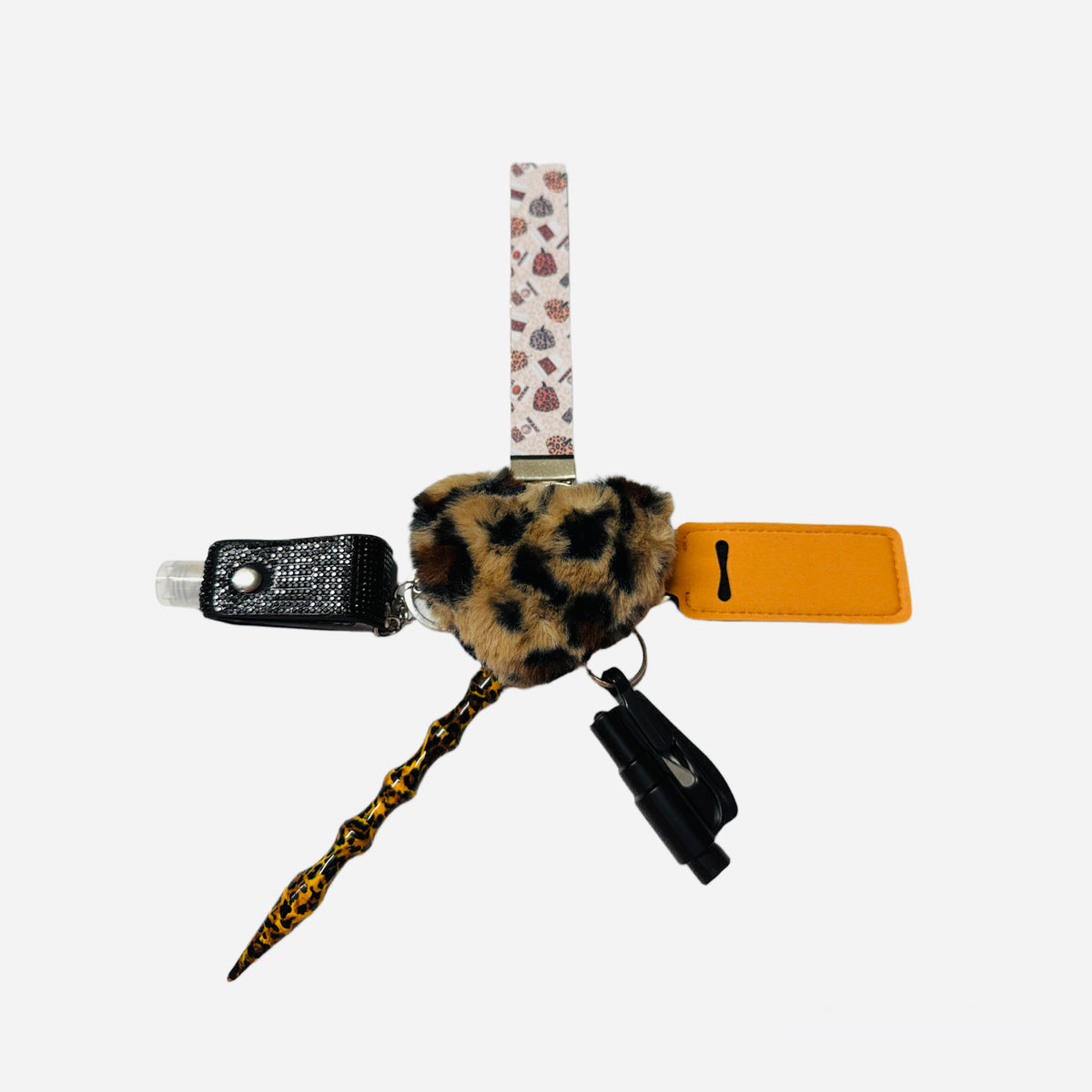 "Halloween" Safety and Accessory Keychain Sets