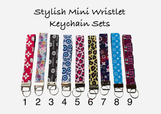Stylish Mini Keychain Sets