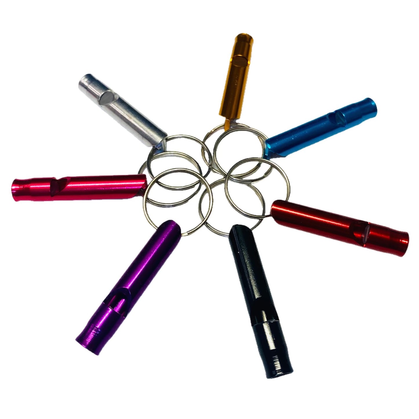 Create Your Own Silicone Bead Safety & Accessory Keychain Set Color Mixture!