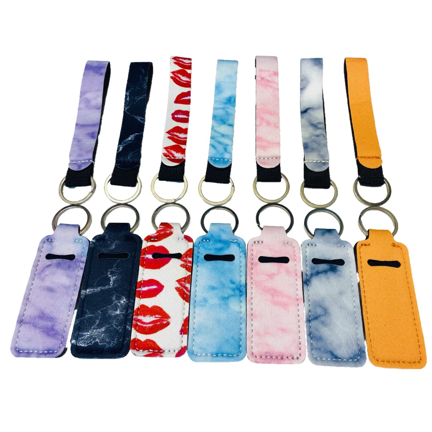 Create Your Own Silicone Bead Safety & Accessory Keychain Set Color Mixture!