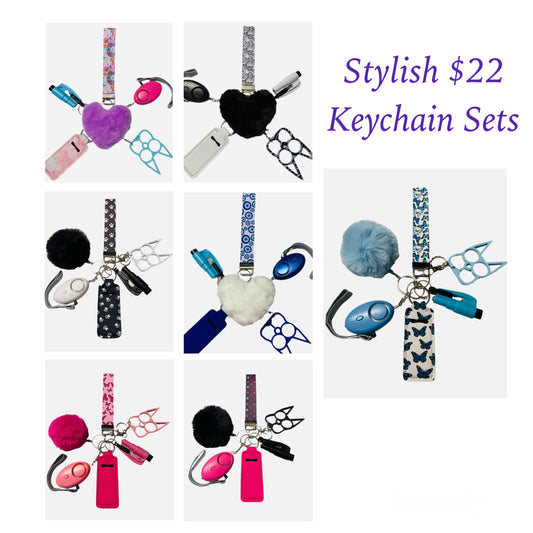 Stylish $22 Mini Keychain Sets