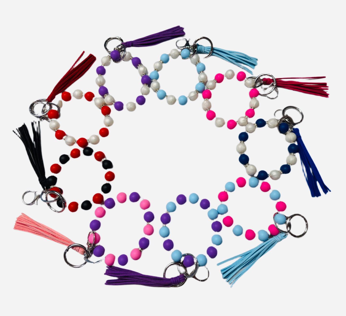 Silicone Bead Wristlets