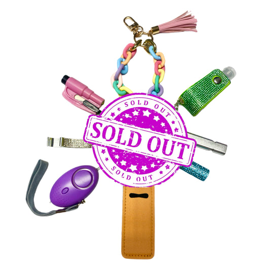 "Sweet Tart" Chain Keychain Set