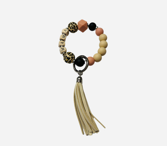 Stylish Mama Silicone Bead Wristlet