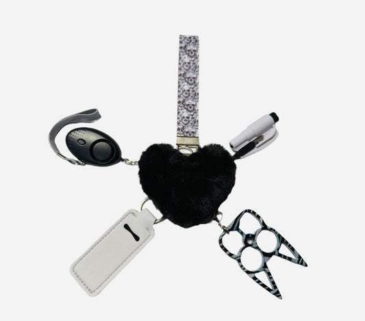 Skull Stylish Mini Keychain Set